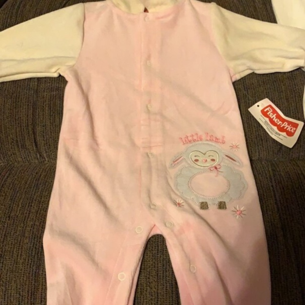 Baby girl Footed onesie